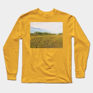 Yellow Grassland No.2 Long Sleeve T-Shirt